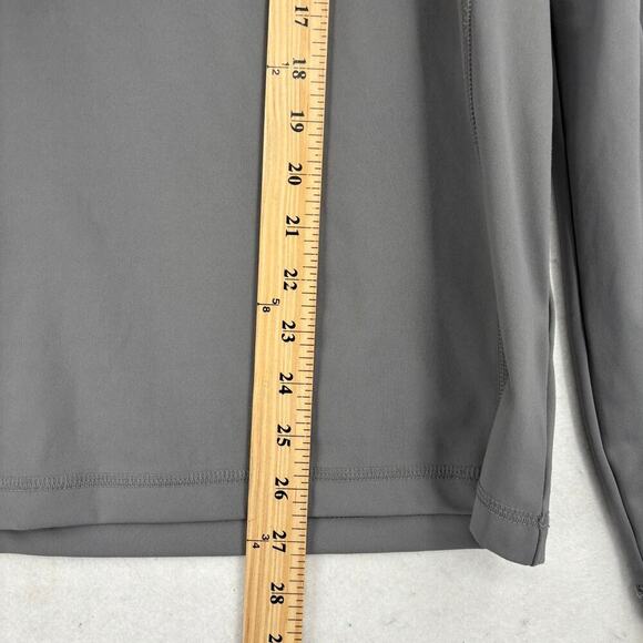 Rorie Whelan Golf Shirt Men's Size M Gray Quarter Zip UPF Dry Wicking Stretch - Picture 9 of 10